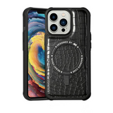 Magnetic Leather Case For iPhone 14 13 12 series