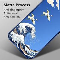Luxury Ultra thin Matte Hard PC Shockproof Art Phone Case For Huawei P40 P30 Series