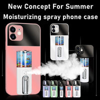 Moisturizing Women Beauty Makeup Spray Phone Case For iPhone 12 11 XS S
