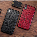 Crocodile Leather Case iPhone 12 Pro Max