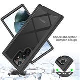 360 Clear Full Protection Armor Shockproof Case for Samsung Galaxy S22 S21 Ultra Plus