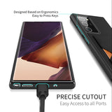 Shockproof Protective Cover with Cards Pocket Slim Case for Galaxy Note 20 Series