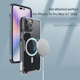 TPU Transparent Magnetic Case for iPhone 14 series