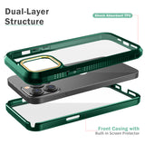 Rugged Heavy Duty Shockproof Dual Layer Case for iPhone 13 12 11 Pro Max Mini