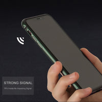 Shockproof Soft Silicone Hard Aluminum Alloy Frame Case for iPhone 11 Series