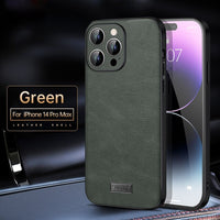 Luxury Leather Case for iPhone 14 13 12 series