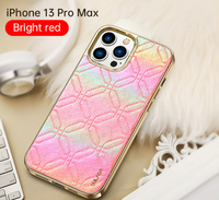 Gradient Leather Non Slip Case for iPhone 13 12 Pro Max