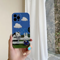 Cute Cartoon Soft Phone Case for iPhone 13 12 11 Series