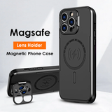 Lens Holder Camera Bracket Magnetic Magsafe Wireless Charging Case For iPhone 14 13 12 series