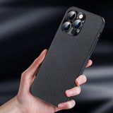 Lightweight Ultra thin Genuine Leather Phone Case For iPhone 13 12 11 Series