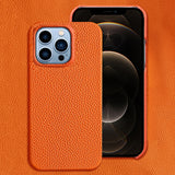 New Luxury Genuine Leather Phone Case for iPhone 13 12 Series