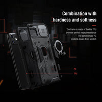 CamShield Armor Case with Ring Kickstand Heavy Duty Protection For Samsung Note 20 Series
