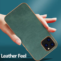 iphone 12 pro max leather case 2