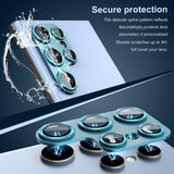 Aluminum Alloy Metal Tempered Glass Full Protector Camera for Samsung Galaxy S22 Ultra Plus