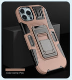 Magnetic Shockproof With Foldable Holder Case For iPhone 14 13 12 series