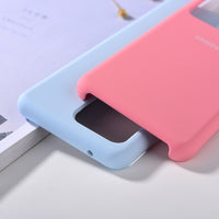 Liquid Silicone Original Samsung Galaxy S20 Series Half-wrapped Case High Quality