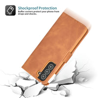 Leather Flip Wallet Case For SamsungS21 S20 Note 20 Series