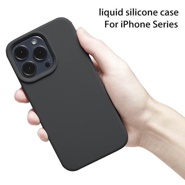 Luxury Original Liquid Silicone Shockproof Wireless Charging Case For iPhone 13 12 11 12 Pro Max Mini