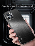 Laser Metal Brushed All inclusive Camera Lens Protector Case For iphone 13 12 11 Series