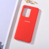 Liquid Silicone Original Samsung Galaxy S20 Series Half-wrapped Case High Quality