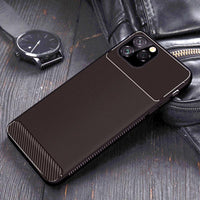 Hard Pc On Luxury Plain Matte Phone Protector Half-wrapped Case for iPhone 11 Series