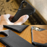 Heavy Duty Shockproof Metropolis Leather Case for iPhone 13 12 Pro Max