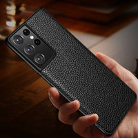 Genuine Leather Case For Samsung Galaxy S21 Series