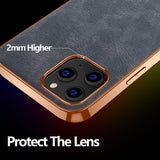 iphone 12 pro max leather case