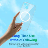 Transparent Magnetic Case for iPhone 14 series