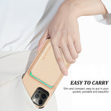 Magnetic Magsafe Leather Carbon Texture Soft Case for iPhone 13 12 11 Series