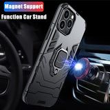 Anti Shock Magnet Armor Case for iPhone 14 13 12 series