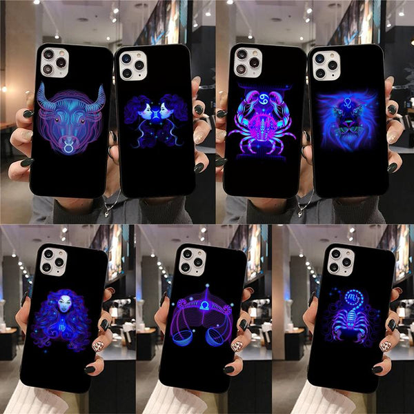Zodiac Signs High Quality Luxury Phone Case for iPhone 11 Pro Max 1