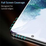 3D Full Cover Soft Tempered Glass for Samsung Galaxy S21 S20 S10 Note 10 9 8 Ultra Plus