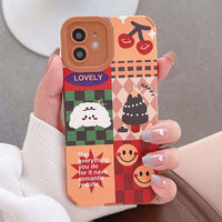 Merry Chrismas Soft Silicone Santa Claus Phone Case For iPhone 13 12 11 Series
