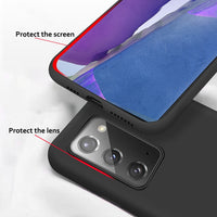 Luxury Soft Silicon Cover Case for Samsung S20 & Note 20 Series