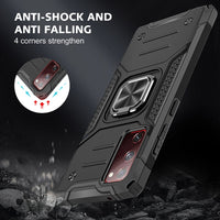 Magnetic Metal Finger Ring Stand Holder Case For Samsung Galaxy S20 Note 20