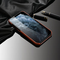 Business PU Leather Case With Card Pockets for iPhone 13 12 11 Pro Max Mini