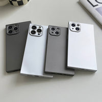Square Matte Fashion Case for iPhone 13 12 11 series