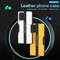 Soft TPU Shockproof Leather Case for Samsung Galaxy S21 Series