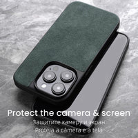 Alcantara Artificial Leather Case For iPhone 14 13 12 series