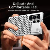 Heat Dissipation Breathable Metal Case For Samsung Galaxy S23 S22 Ultra