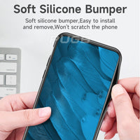 Aluminum Metal Shockproof Silicone Bumper Case For Samsung Galaxy S23 S22 Ultra Plus