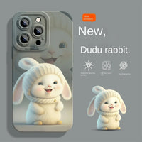 Angel Cartoon Shockproof Silicone Case for iPhone 15 14 13 12 series