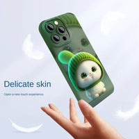 Angel Cartoon Shockproof Silicone Case for iPhone 15 14 13 12 series