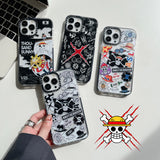 One Piece Luffy Anime Cases For iPhone 14 13 12 series