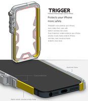 Armor Screw Metal Aluminium Frame Shockproof Case For iPhone 15 14 13 12 series