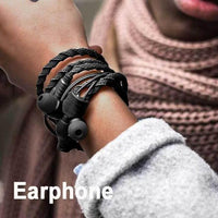 Wired Bracelet Earphone With Microphone 3.5mm