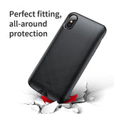 4000mAh Battery Case Fashion Design For iPhone X XS