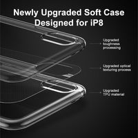 Ultra Thin Soft Silicone Case For iPhone X