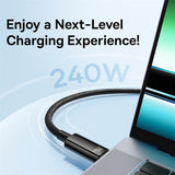 USB Type C Supercharge Fast Charger 240W/100W Cable for iPhone 15 series